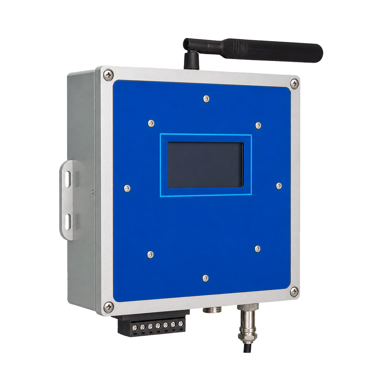 AeroSense-Alert wind alarm controller three-quarter left view